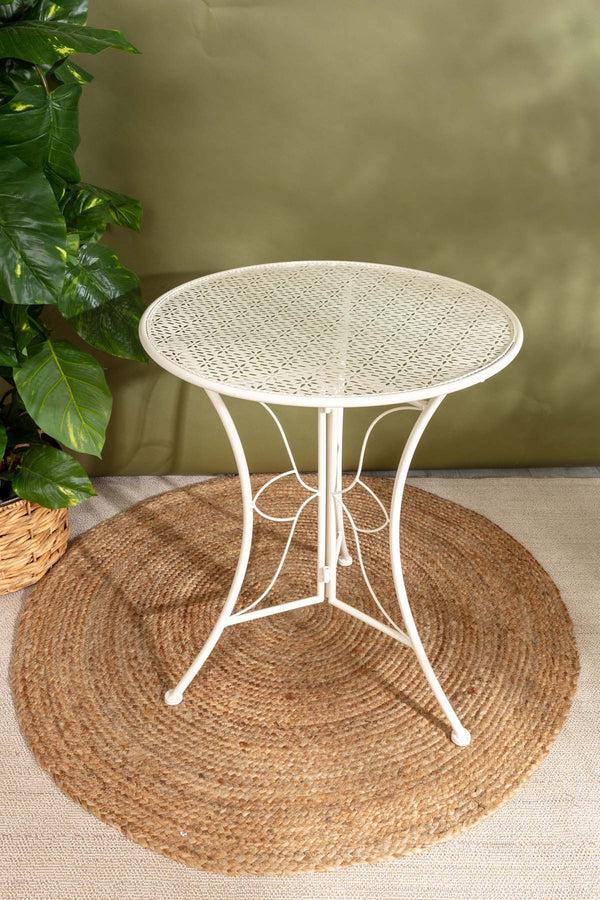 Carraig Donn White Bistro 3 Piece Set Table