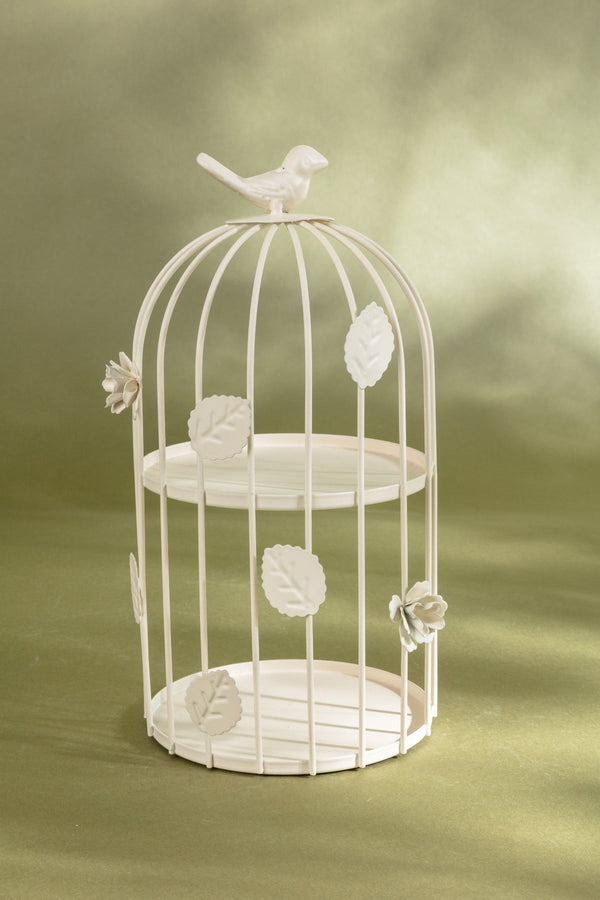 Carraig Donn White Garden Cake Stand