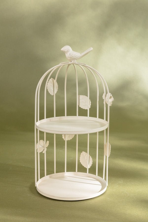 Carraig Donn White Garden Cake Stand