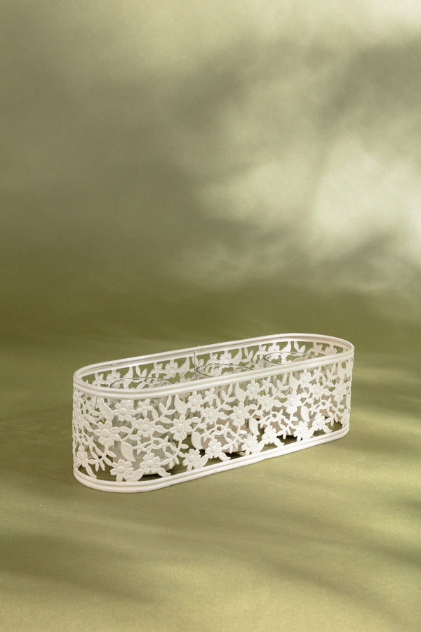 Carraig Donn White Garden Triple Tealight