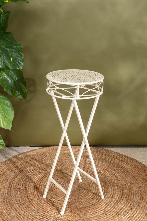 Carraig Donn White Plant Stand