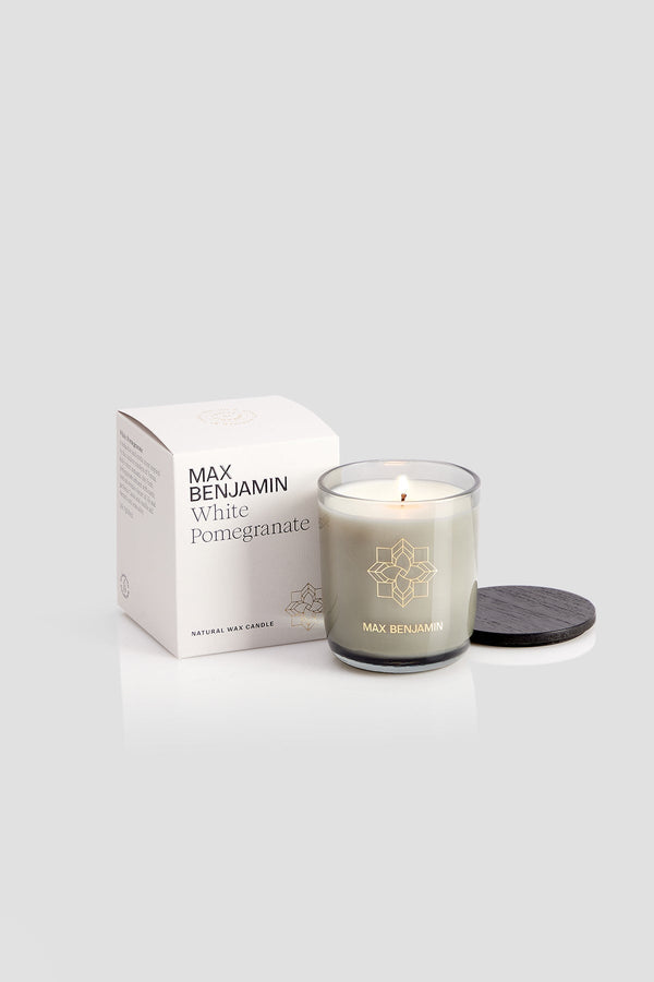 carraig donn White Pomegranate Natural Wax Candle
