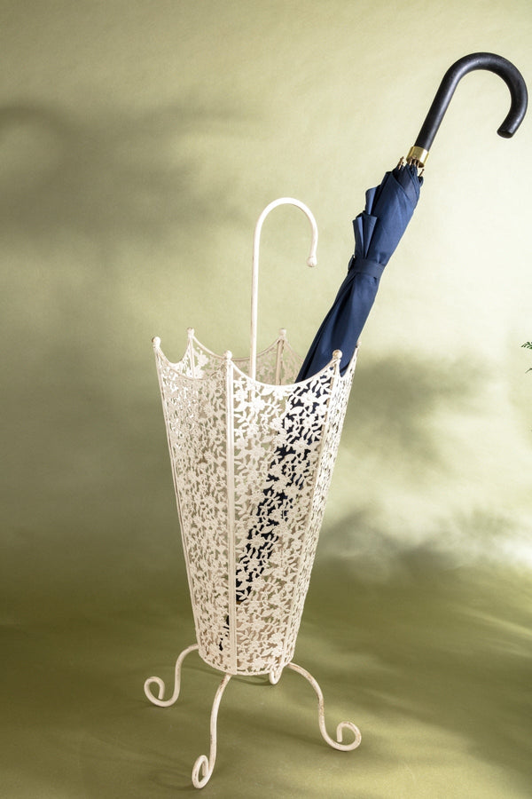 Carraig Donn White Umbrella Stand