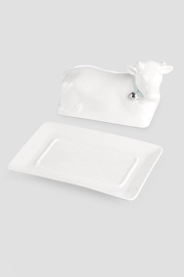 Carraig Donn Whiteware Butter Dish