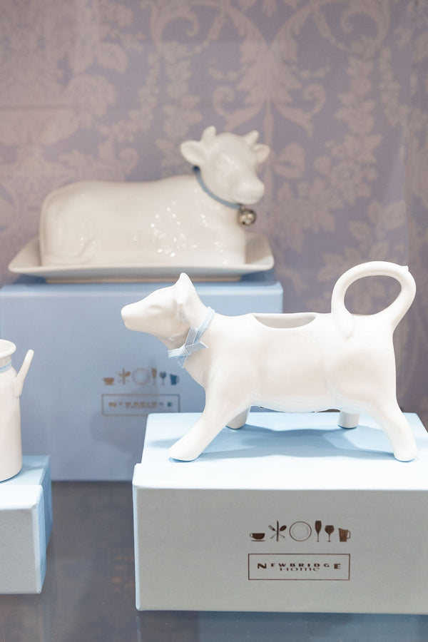 carraig donn Whiteware Cow Milk Jug