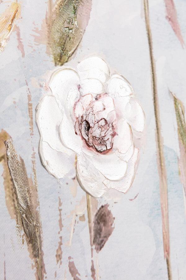 Carraig Donn Winter Meadow Floral Canvas Wall Art