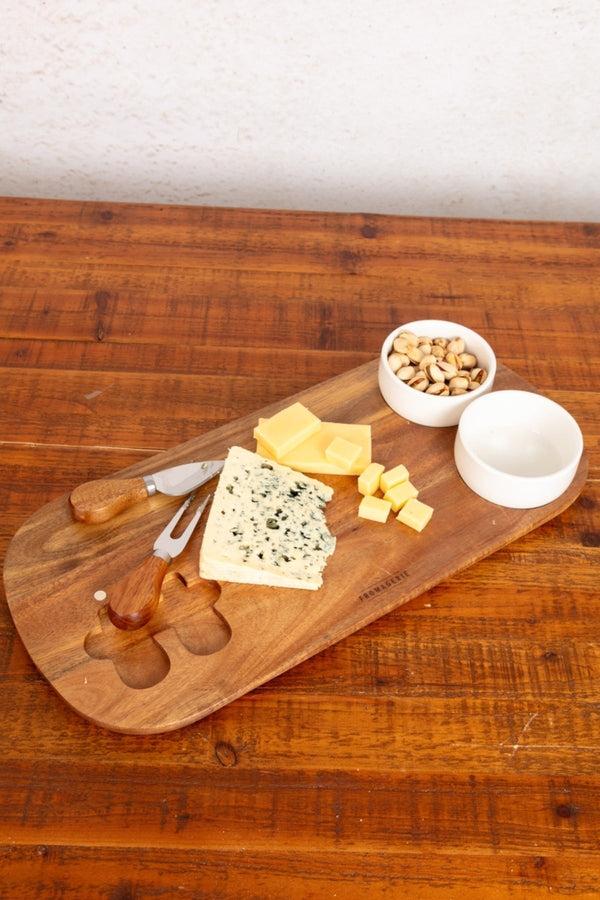 Carraig Donn Wooden Cheese Set Medium