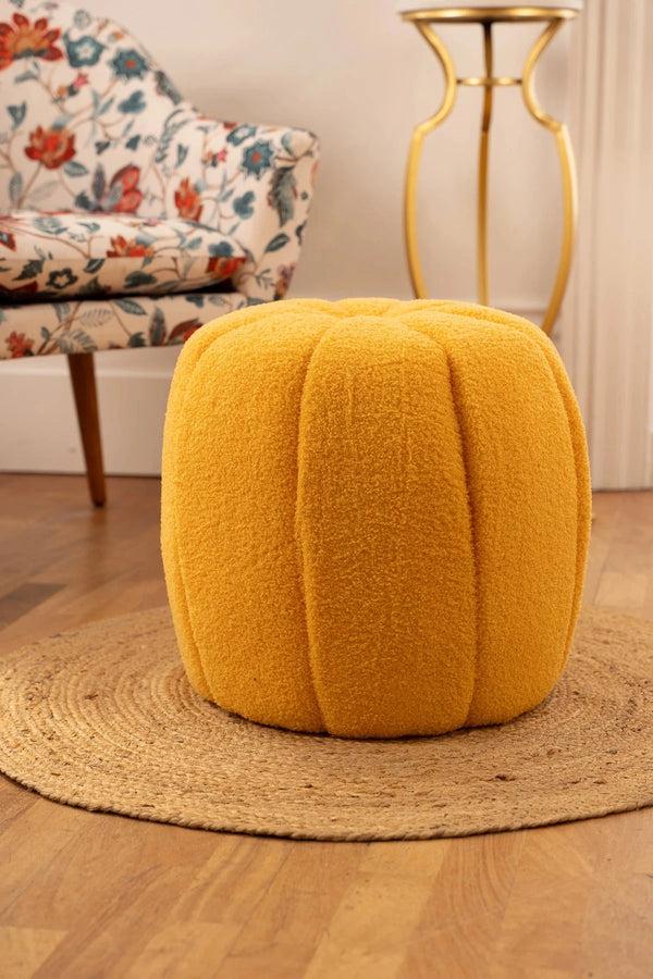 Carraig Donn Yellow Pumpkin Stool