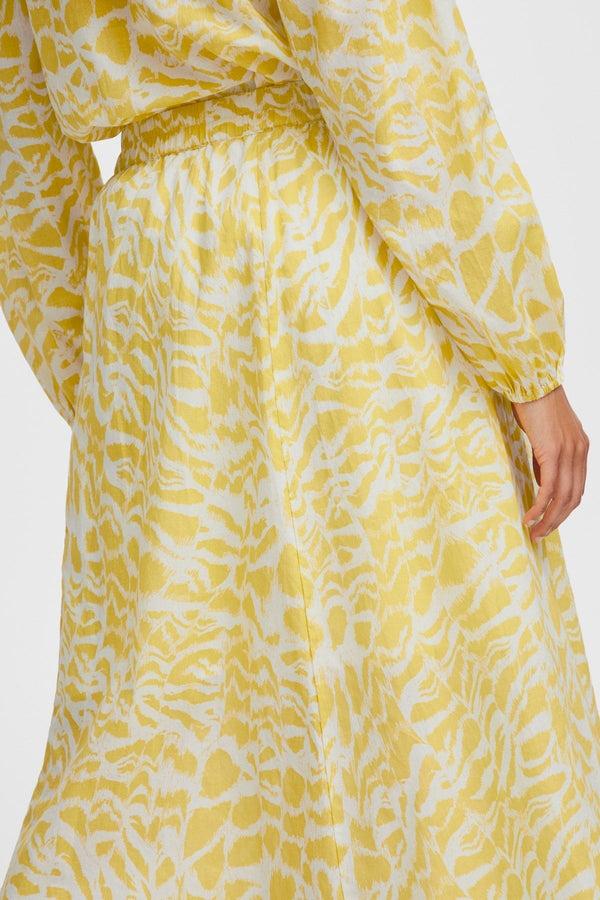 Carraig Donn Zebra Print Midi Skirt