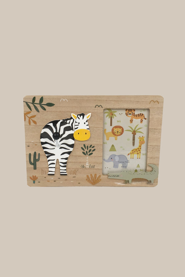 carraig donn Zoo Animals 4x6 Wooden Photo Frame