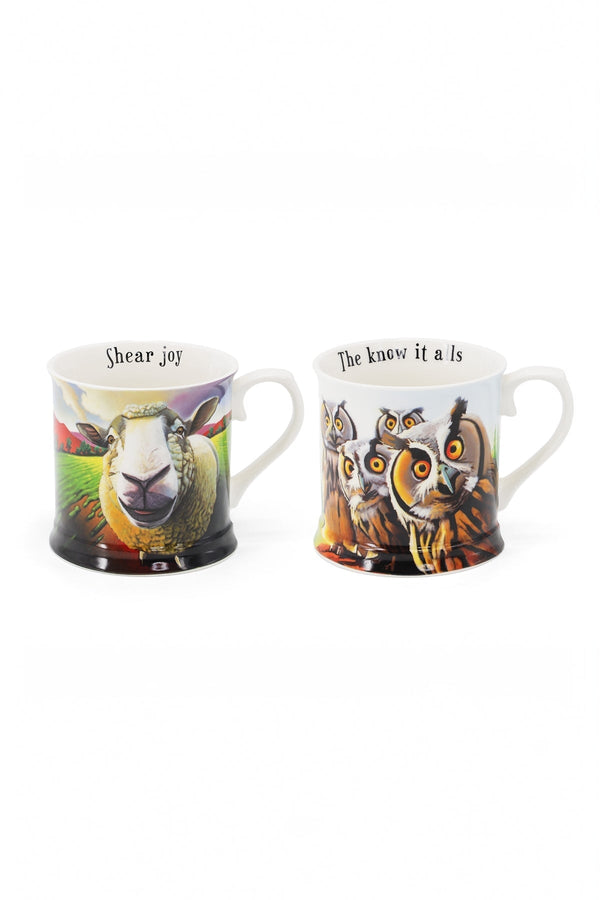 carraig donn Eoin O Connor Beyond The Herd Set of 2 Mugs