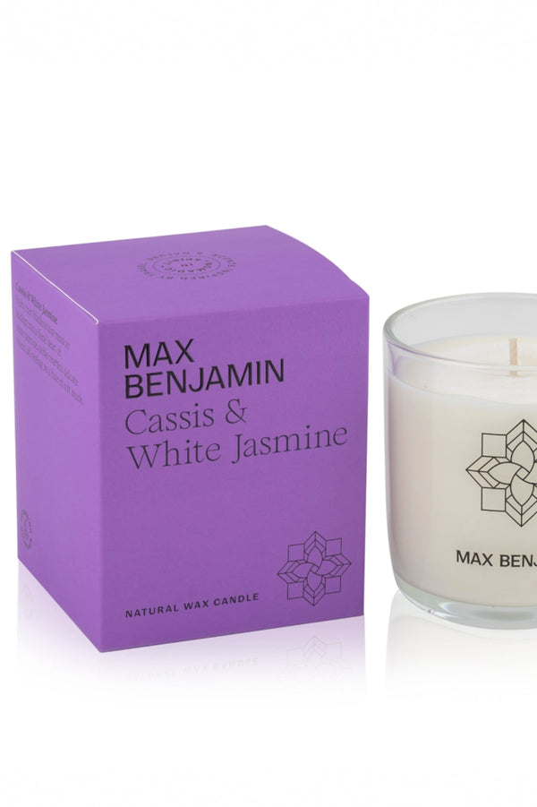 Carraig Donn Max Benjamin Cassis & White Jasmine Candle