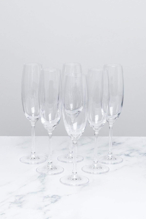 Carraig Donn Set Of 6 Connoisseur Champagne Glasses