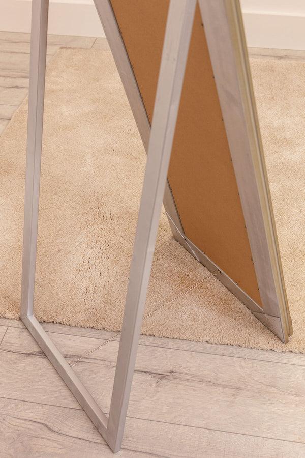 Carraig Donn Silver Champagne Floor Standing Mirror