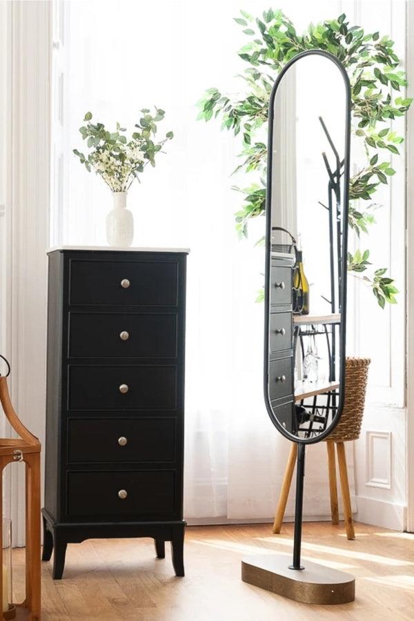 Carraig Donn Toby 5-Drawer Tallboy Chest Of Drawers