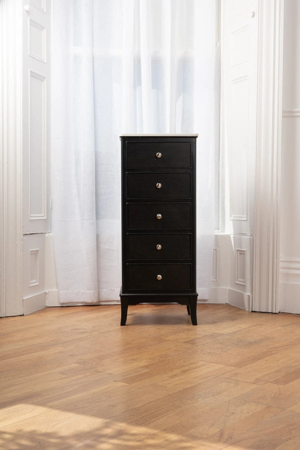 carraig donn Toby 5-Drawer Tallboy Chest of Drawers