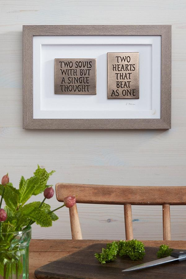carraig donn Two Souls With But A Single Though Wall Art