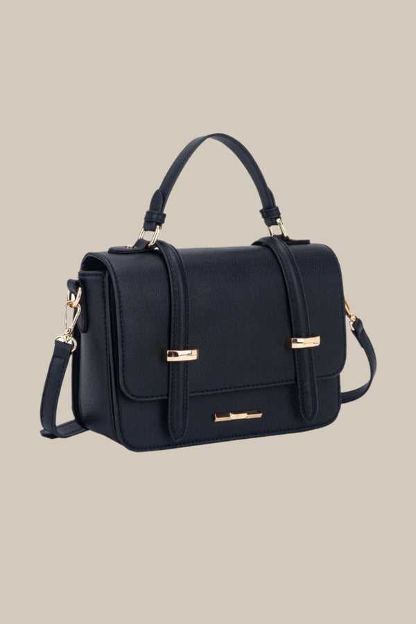 Carraig Donn Zermatt Top Handle Satchel Bag In Black