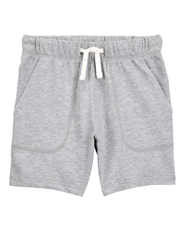 carter's Boys Pull-On French Terry Shorts - Grey