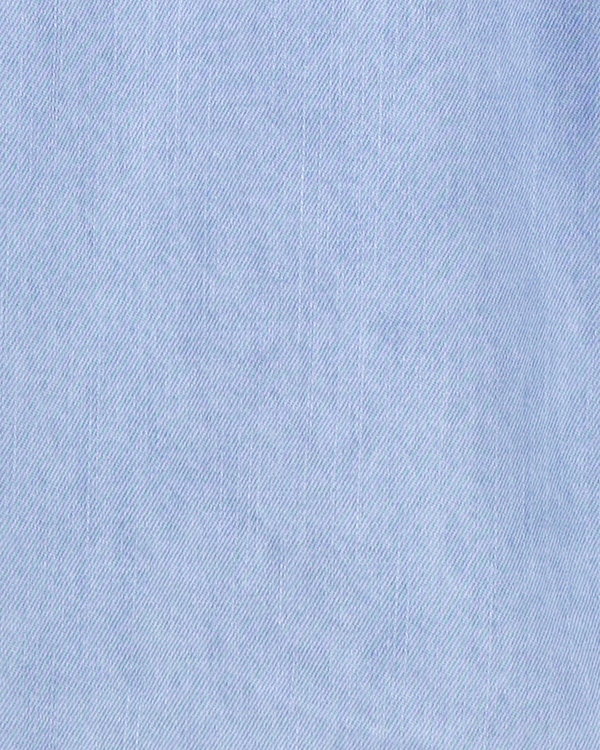 Carter's Girls Iconic Denim Jumpsuit - Blue