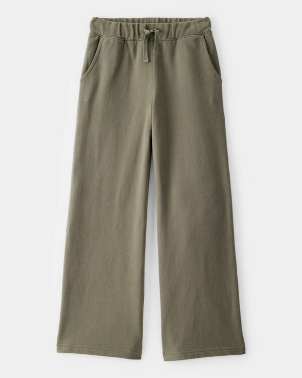 carter's Kid French Terry Drawstring Pants - Olive