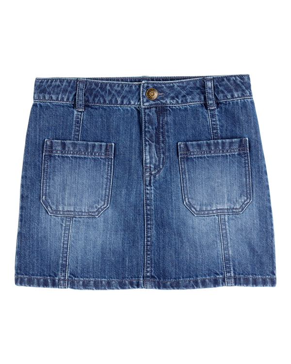 carter's Kid Icon Denim Skirt - Blue
