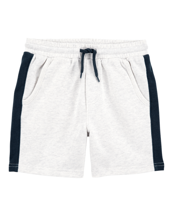 carter's Kid Pull-On French Terry Shorts - Grey