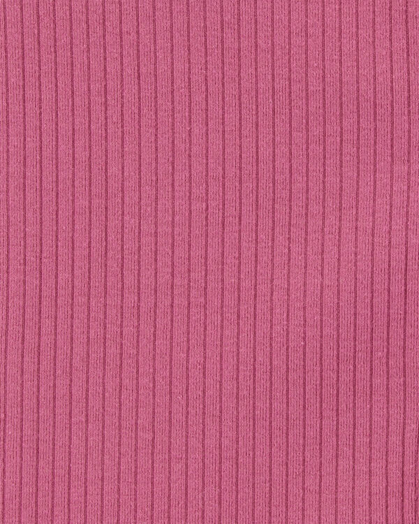 Carter's Kid Ribbed Button-Down Tank - Purple