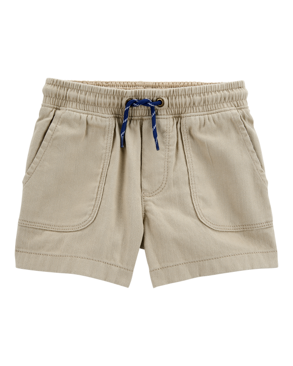 carter's Toddler Pull-On Twill Shorts - Khaki
