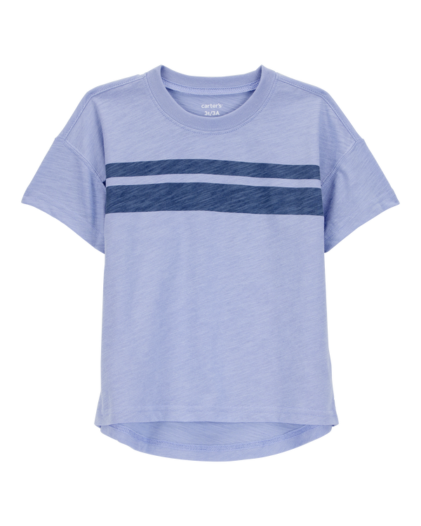 carter's Toddler Striped Short-Sleeve Tee - Blue