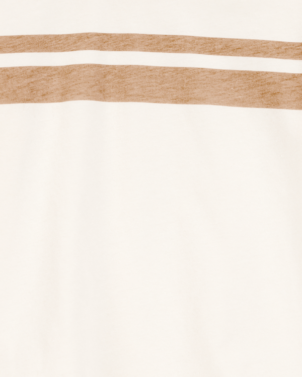 Carter's Toddler Striped Short-Sleeve Tee - Cream