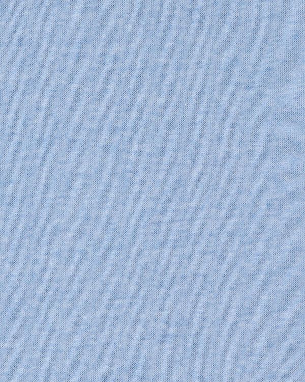 Carter's Kid Hooded French Terry Short-Sleeve Tee - Blue