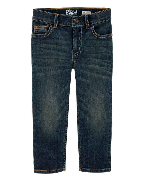 carter's Toddler Faded Dark Wash Straight-Leg Jeans