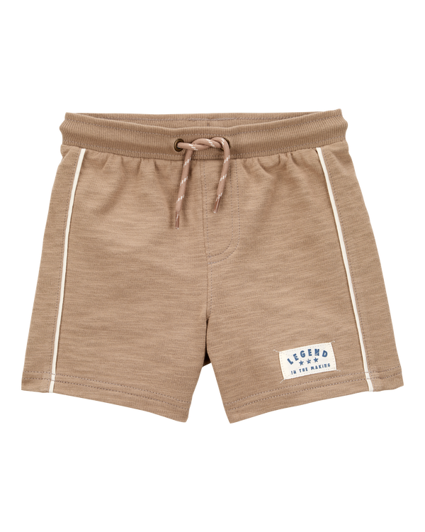 carter's Toddler Legend Pull-On Cotton Shorts - Brown