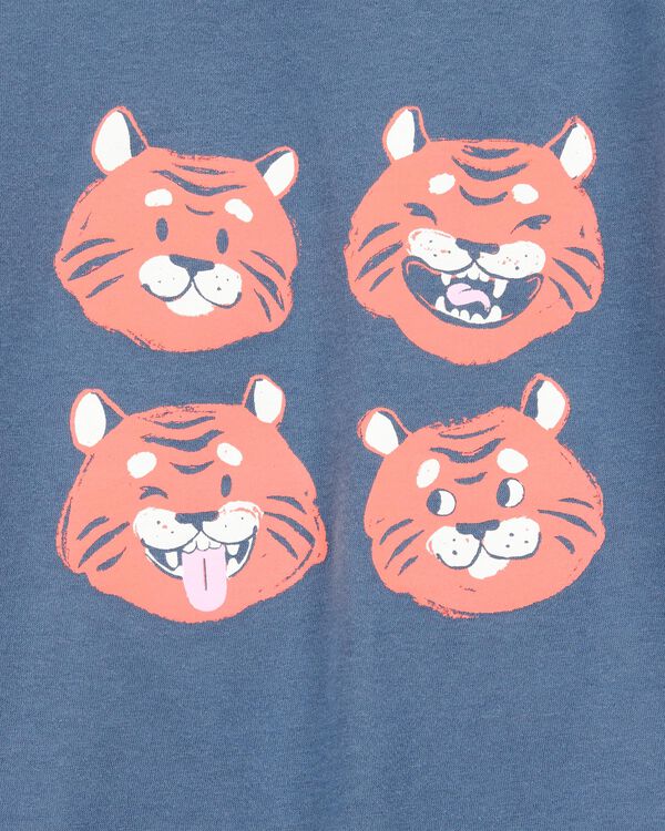 Carter's Toddler Tiger Short-Sleeve Graphic Tee - Blue