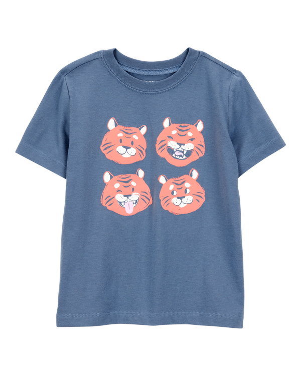 carter's Toddler Tiger Short-Sleeve Graphic Tee - Blue