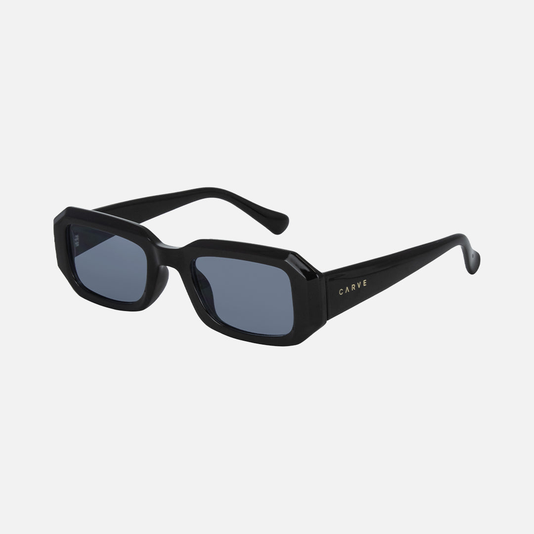 Carve Asher Gloss Black Frame With Blue Tinted Lens