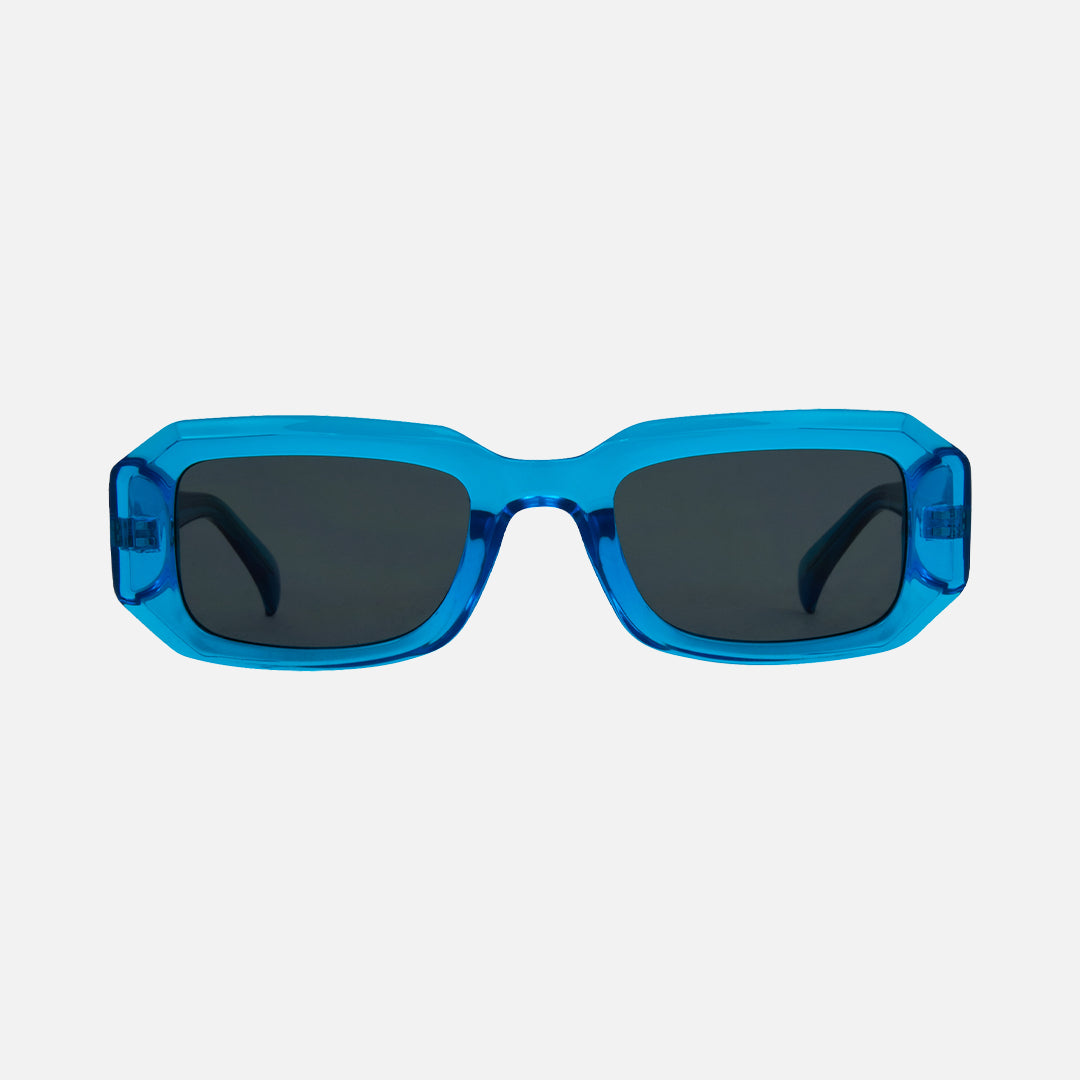 carve Asher Gloss Crystal Cyan Frame with Grey Lens