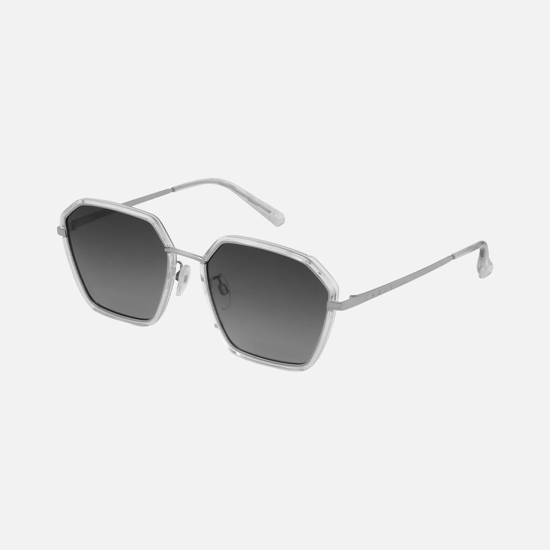 Carve Bardot Polarized Clear Crystal Frame Sunglasses
