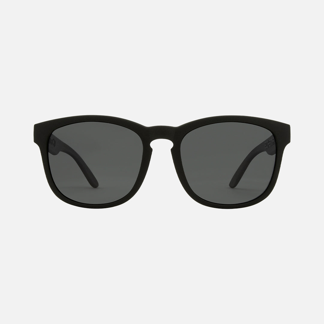 carve Bohemia Recycled Matt Black Frame Grey Polarized Lens