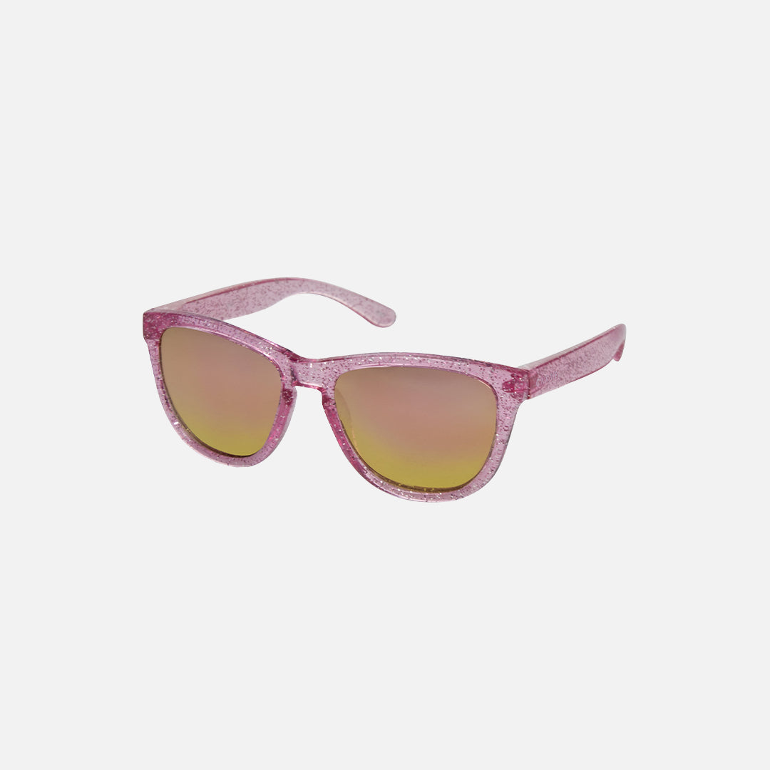 Carve Cali Crystal Pink Glitter Frame With Grey With Pink Iridium Lens