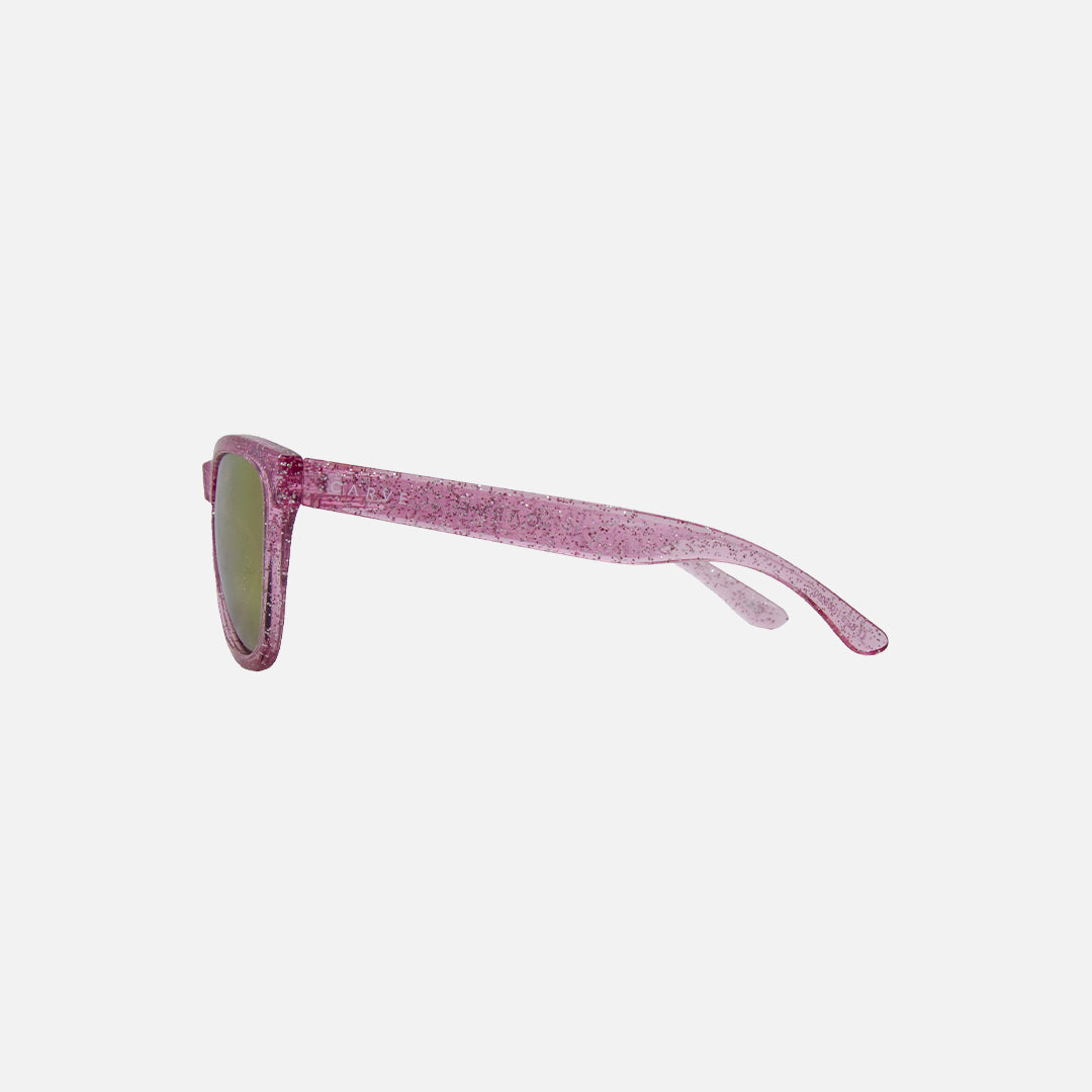 Carve Cali Crystal Pink Glitter Frame With Grey With Pink Iridium Lens