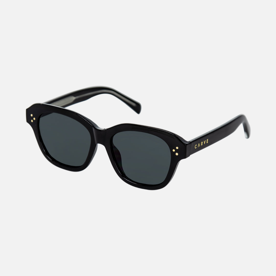 Carve Cabarita Gloss Black Frame Grey Lens