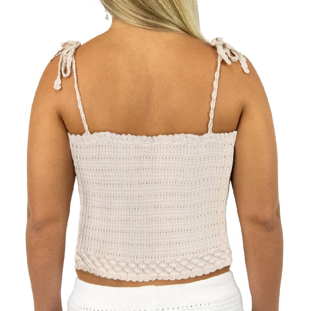 Carve Capri Women's Crochet Cami Top