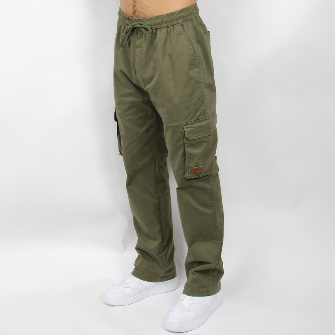 carve Combat Mens Elastic Waist Cargo Pant