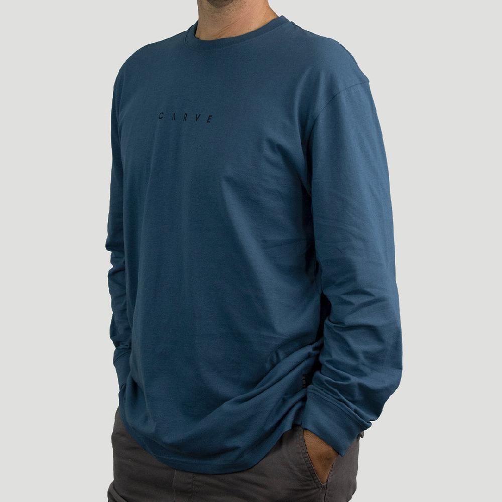 carve Cut Back Boy's Stellar Blue Tee