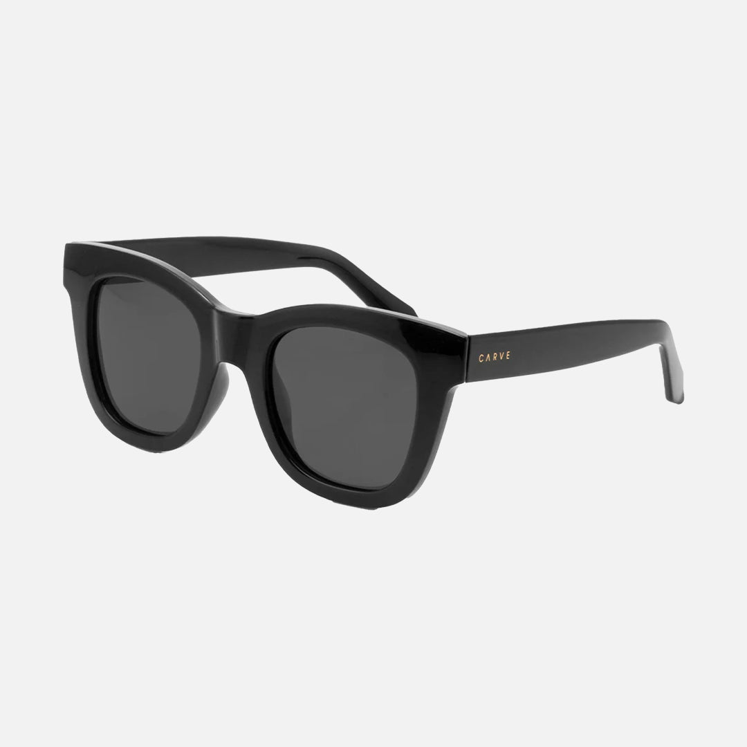 Carve Elba Gloss Black Dark Grey Polarized Lens