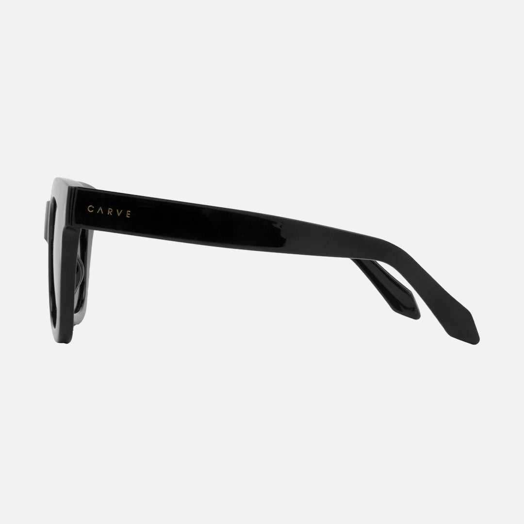 Carve Elba Gloss Black Dark Grey Polarized Lens