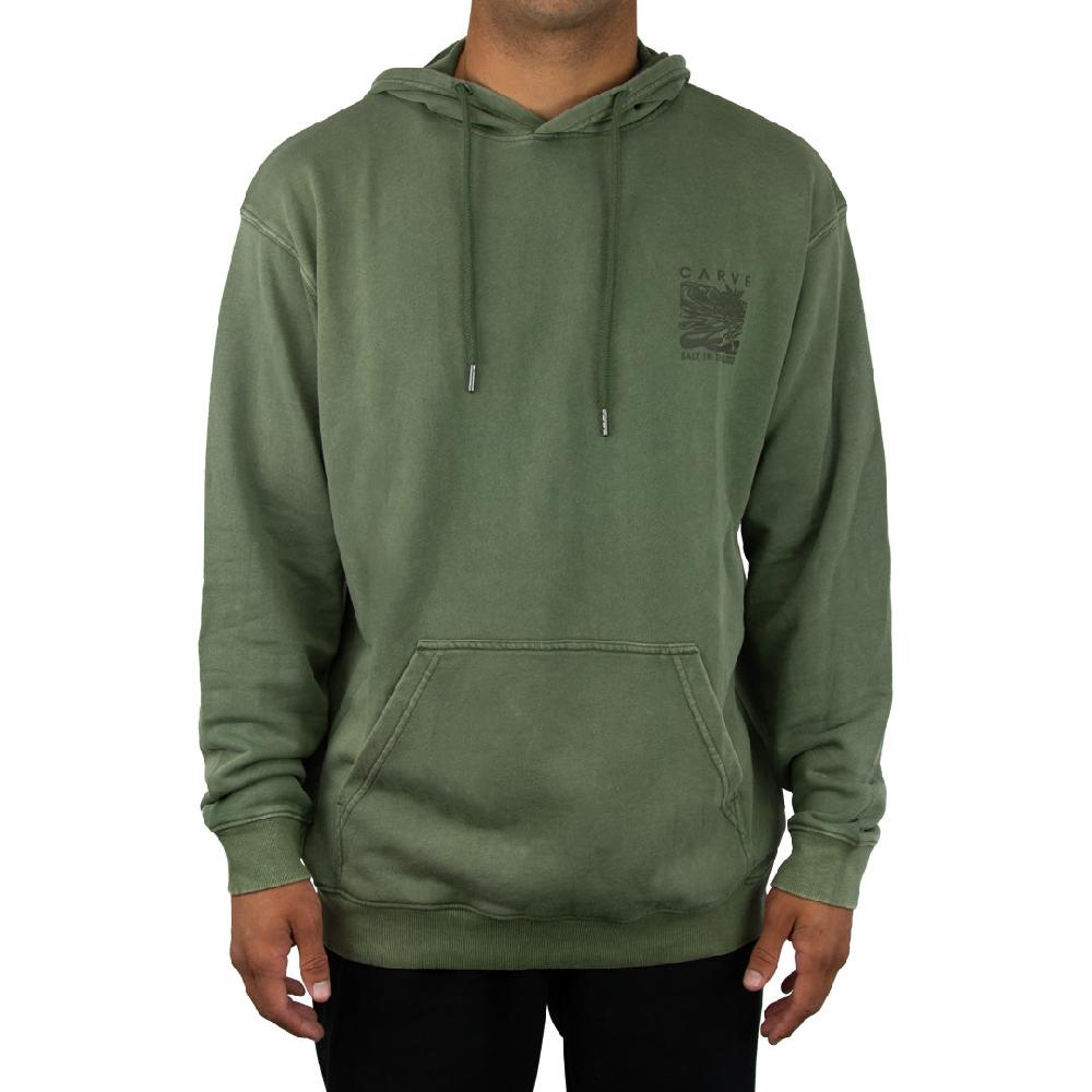 carve Finals Boys Pull Over Hoodie Vintage Wash