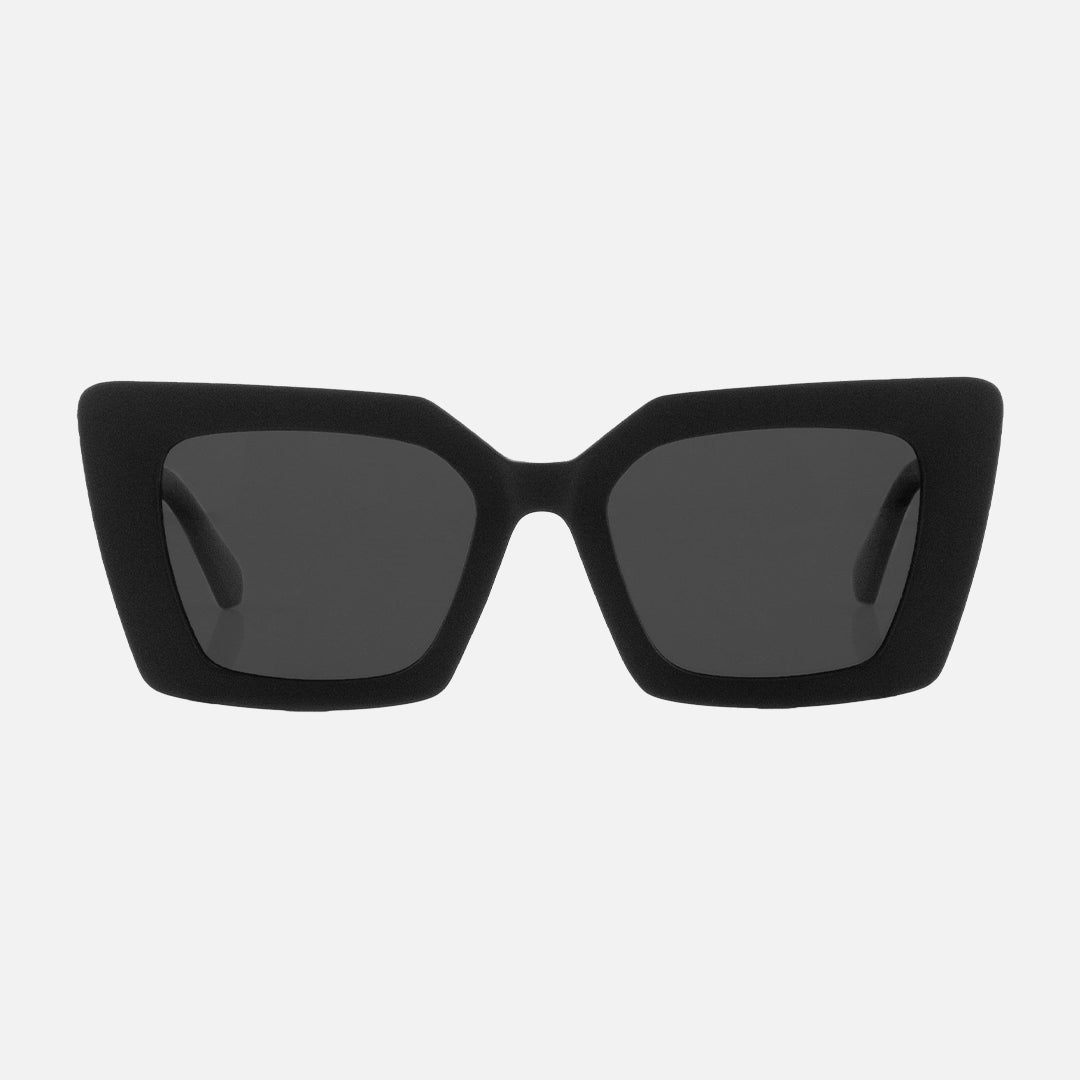 carve Finley Matt Black Dark Grey Polarized Lens